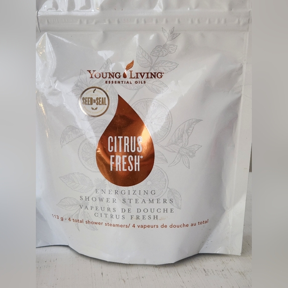 Young Living Citrus Fresh Energizing Shower Steamers - Lot Of 2 Packs - Picture 2 of 5